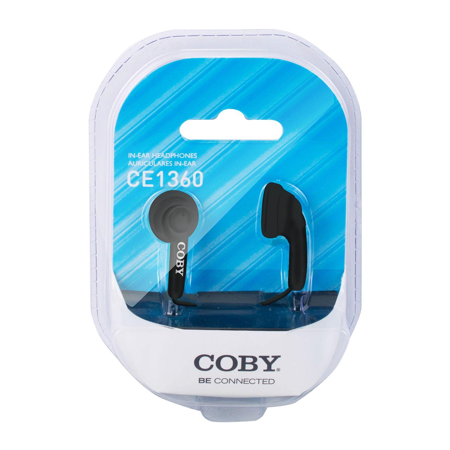 AUDIFONOS COBY NEGROS CE1360BK-2