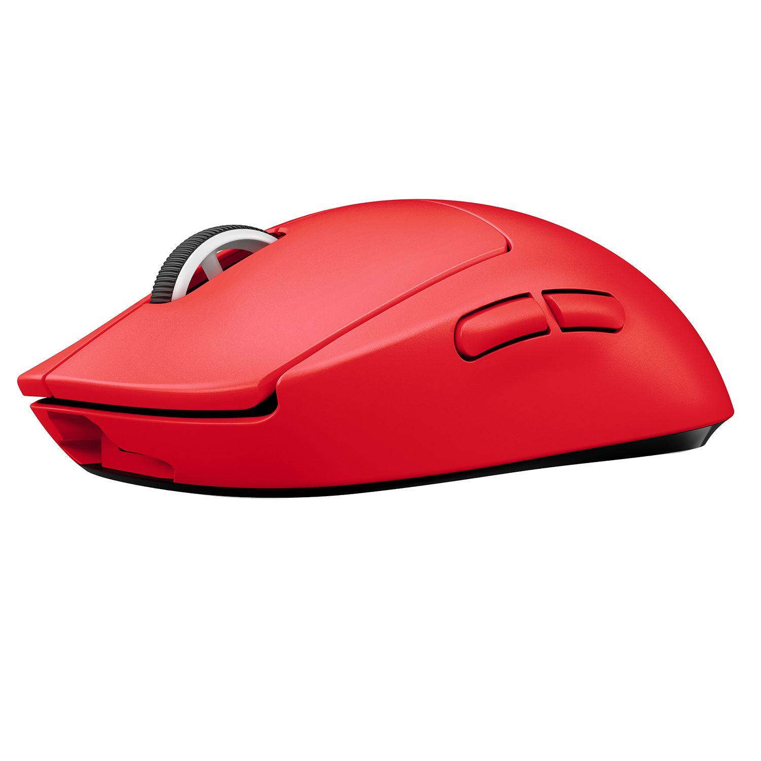 MOUSE PRO X SUPERLIGHT WIRELESS ROJO-1