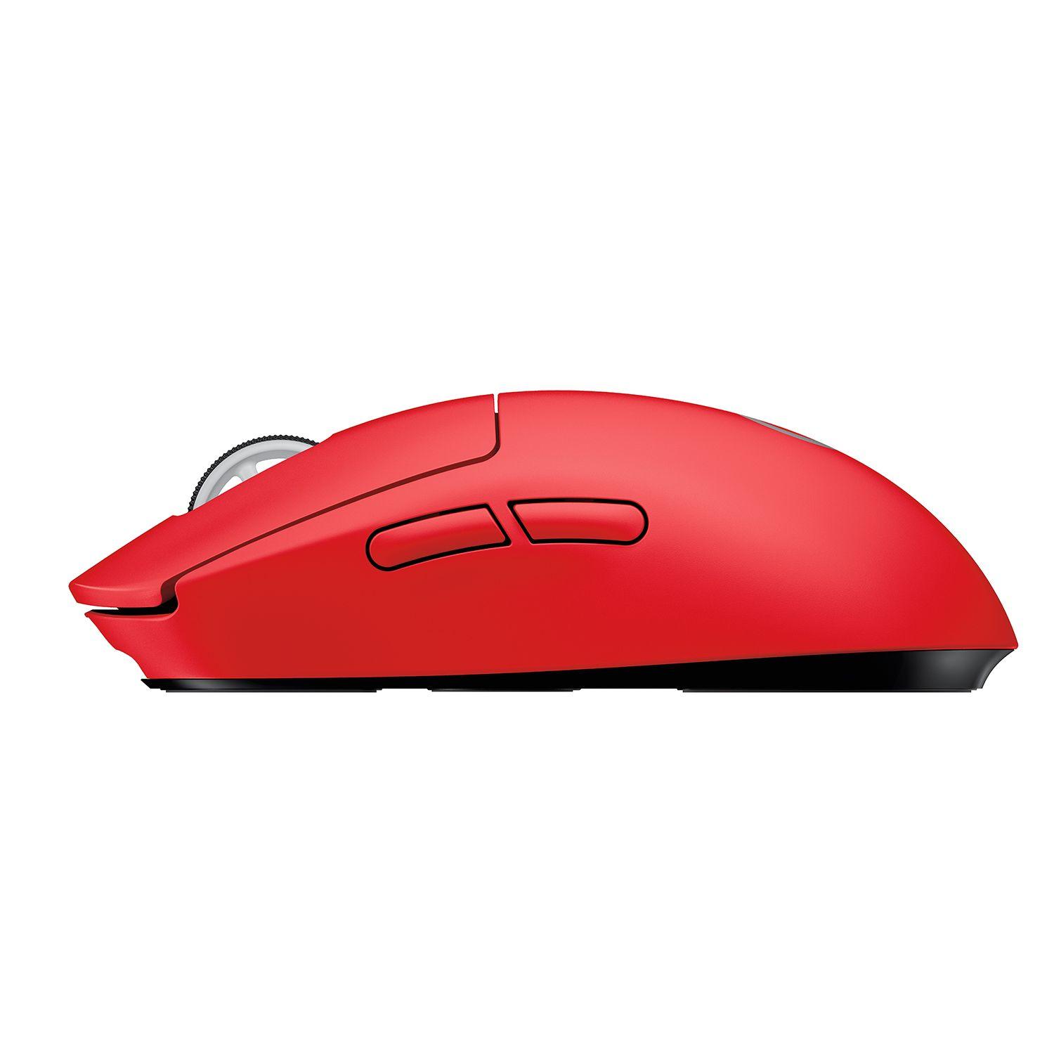 MOUSE PRO X SUPERLIGHT WIRELESS ROJO-3