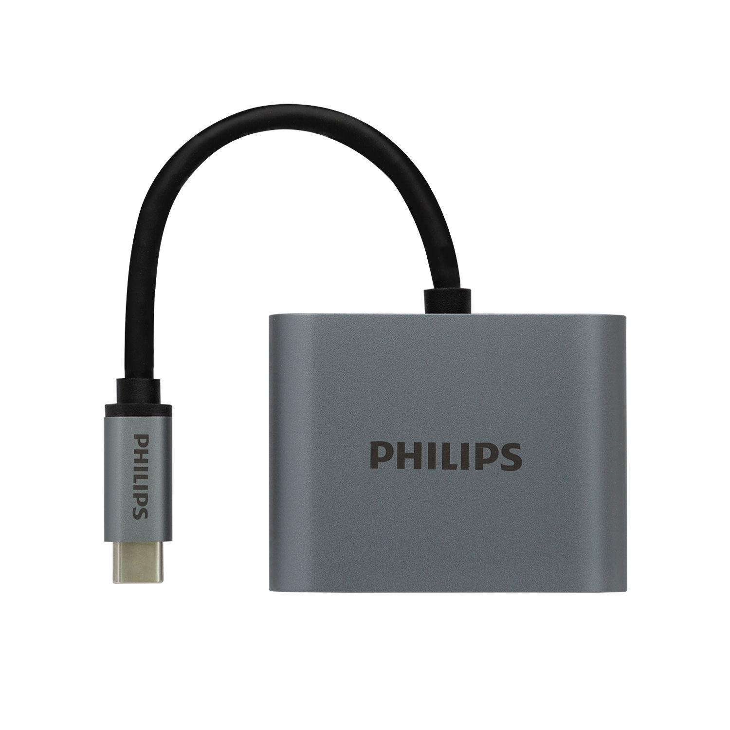 ADAPTADOR USB-C A HDMI 4K + VGA-2
