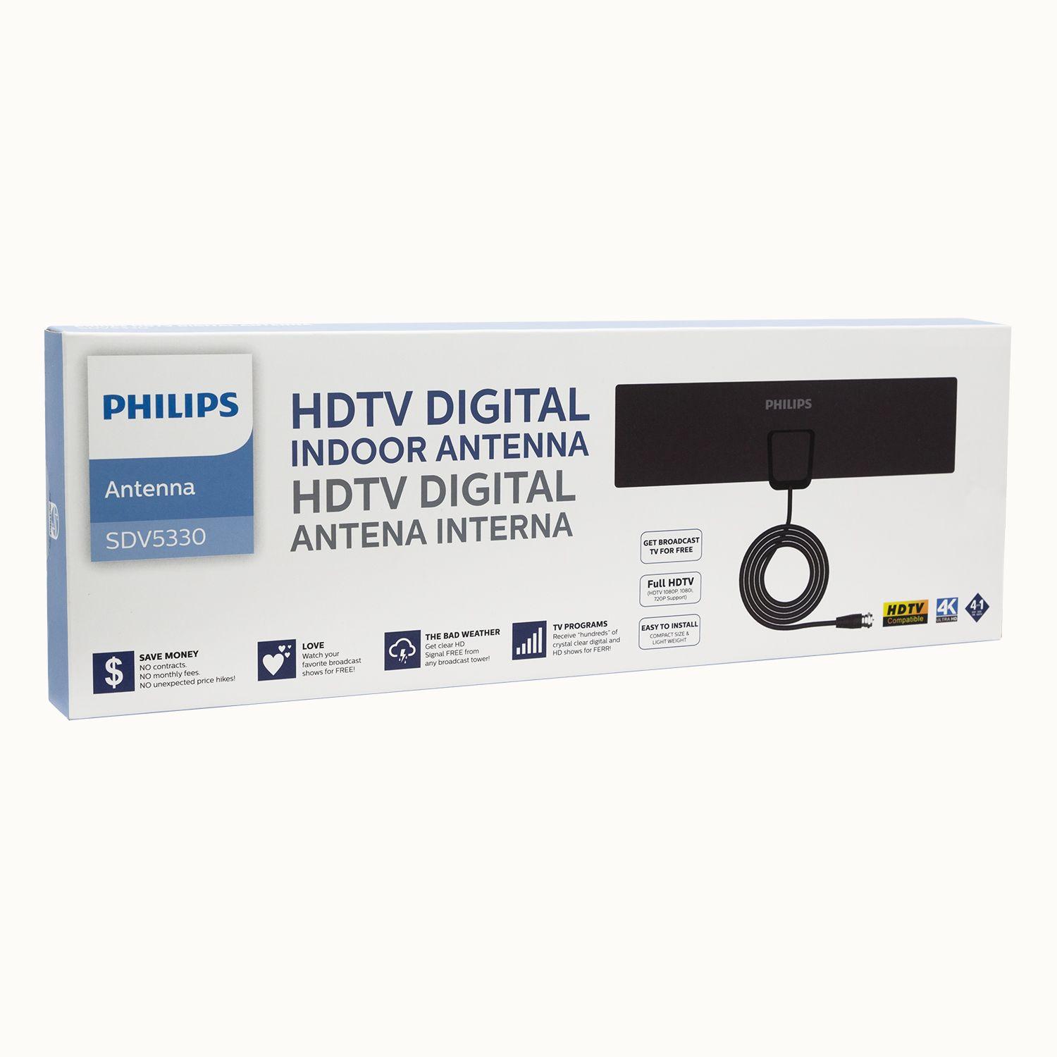 Antena HDTV Philips 5330/55 interior Open Box-0