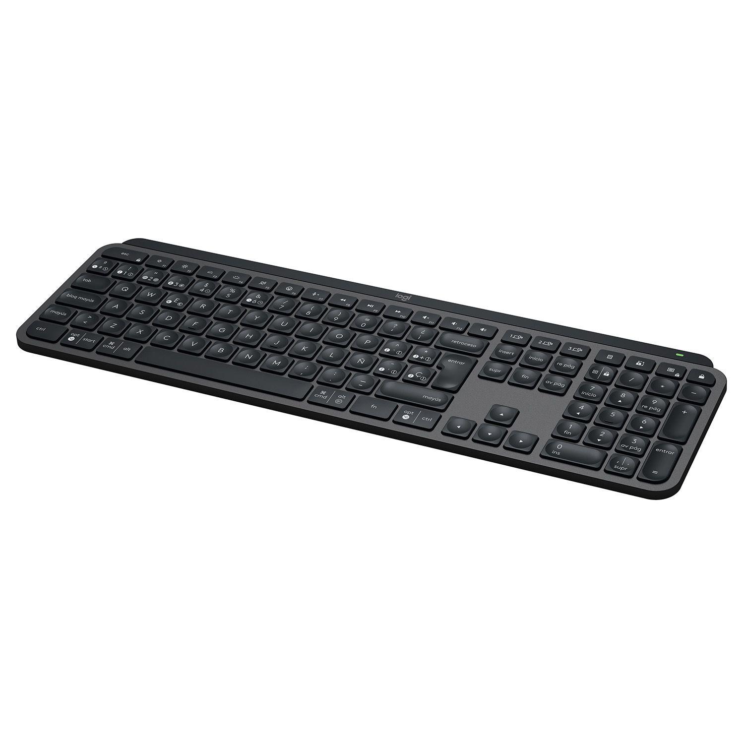 Teclado Logitech Mx Keys S Color Grafito Open box-3