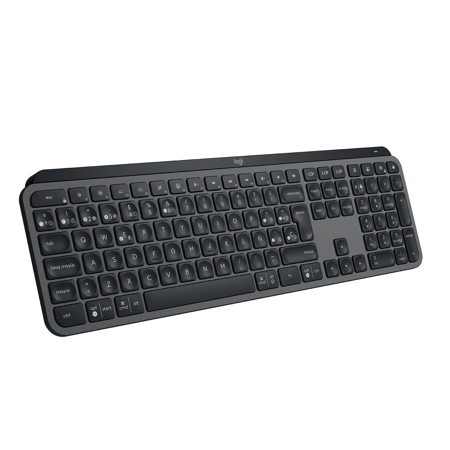 Teclado Logitech Mx Keys S Color Grafito Open box-4