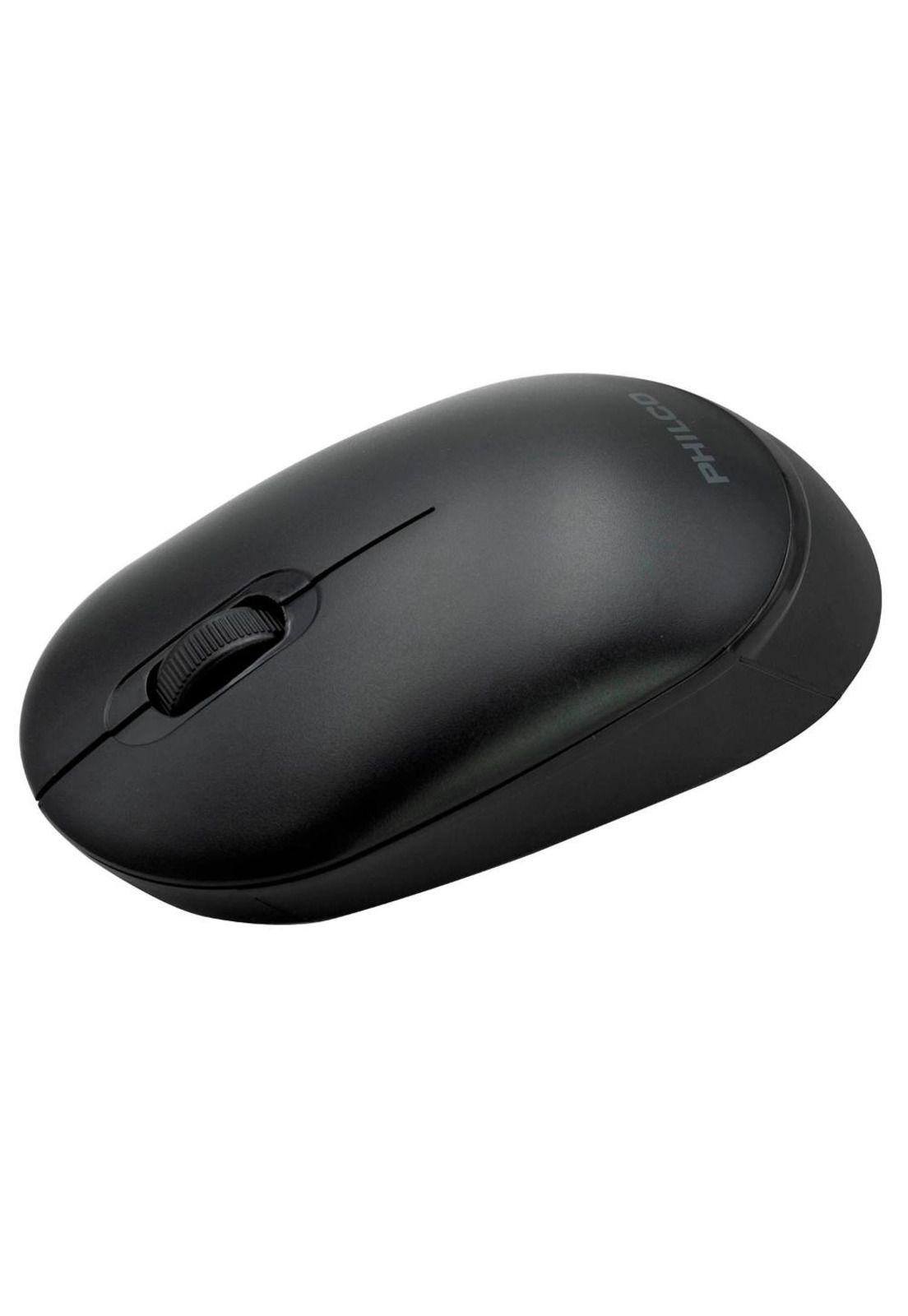 MOUSE INAL.PPR7315B NEGRO PHILCO PRO-4