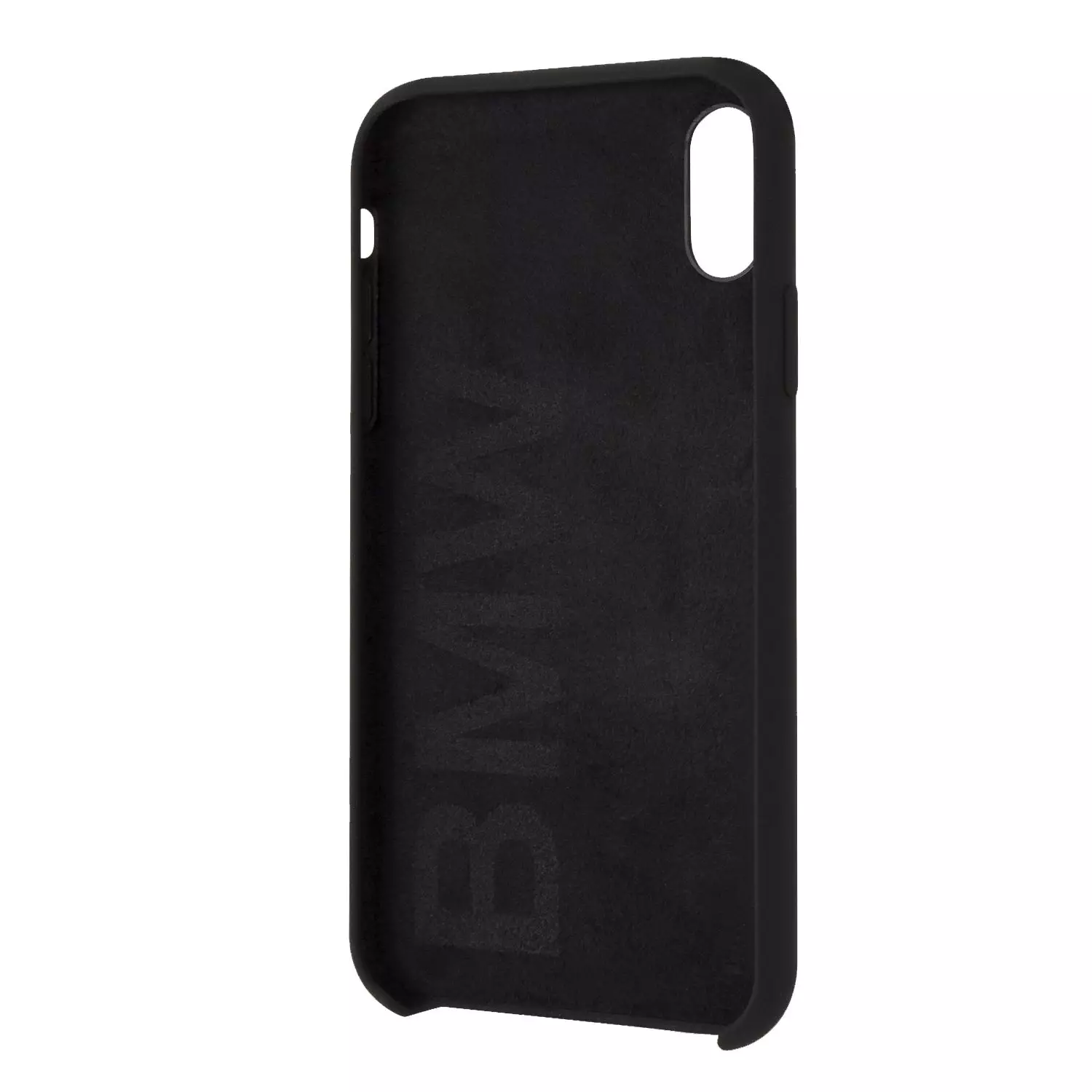 CARCASA BMW P/IPHONE XR NEGRA BMHCI61SILBK-2
