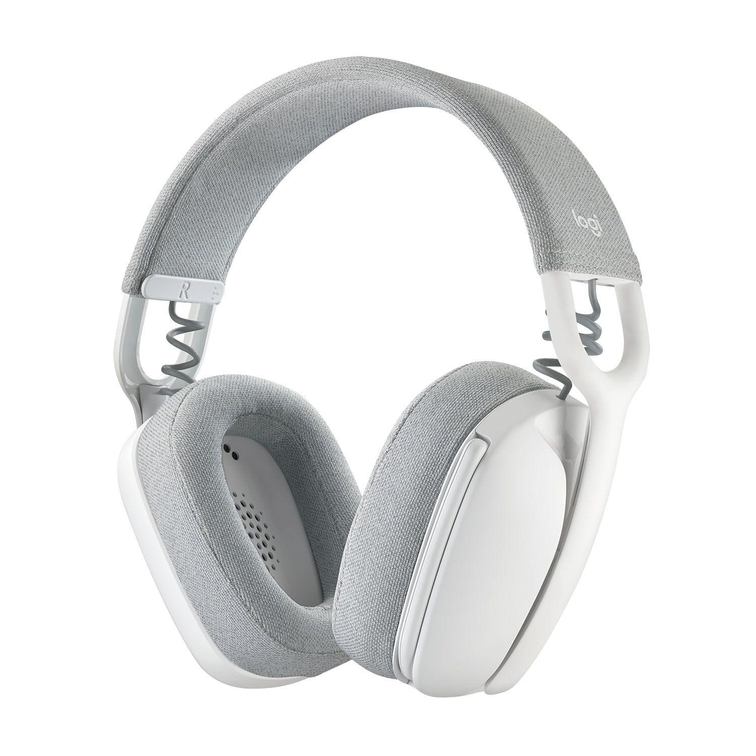Logitech Zone Vibe 100 Headset Inalámbrico C Micrófono White-1