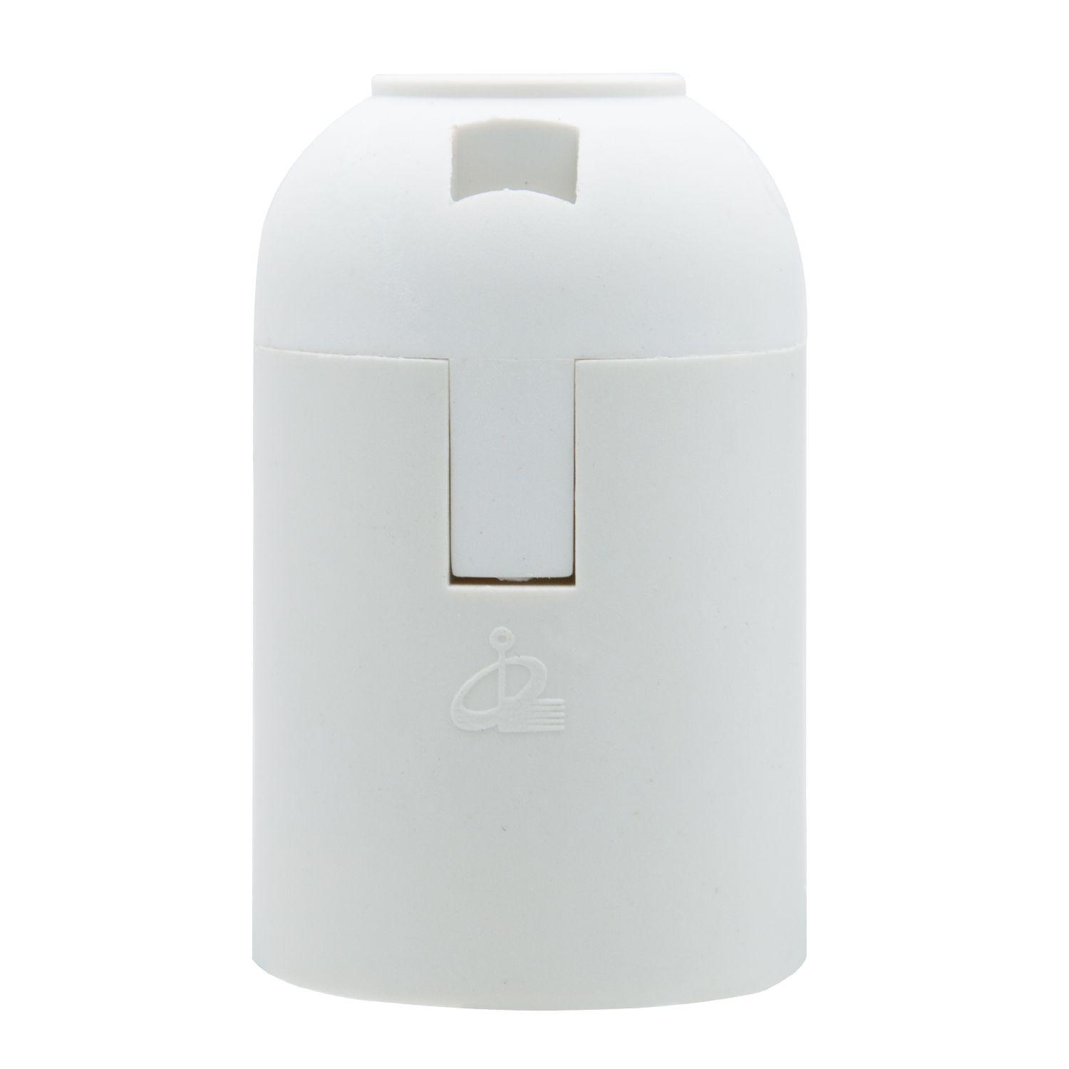 SOQUETE E27 SIMPLE 250V 10A BLANCO-1