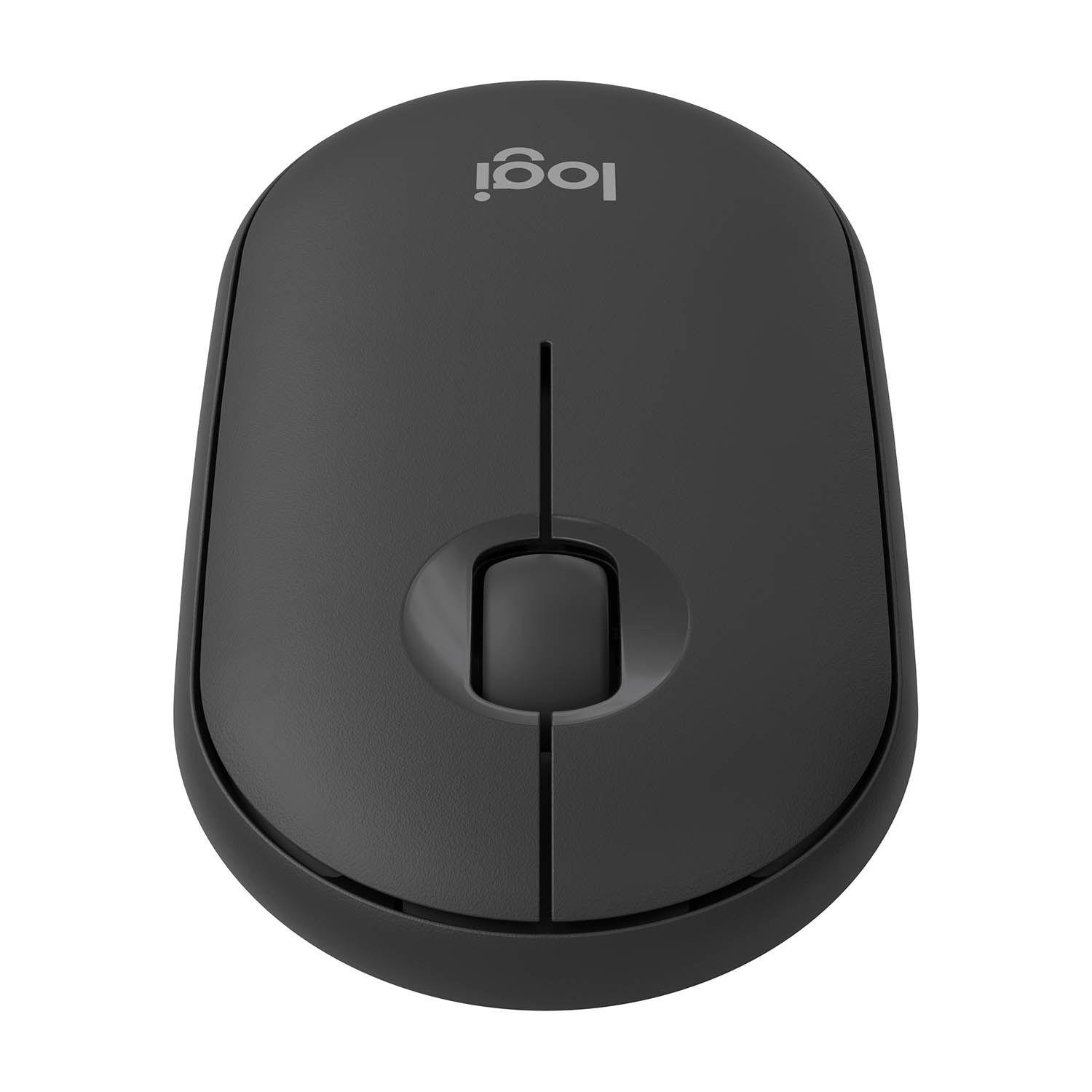 Logitech Pebble Mouse 2 M350s Inalámbrico Bluetooth, Grafito-2