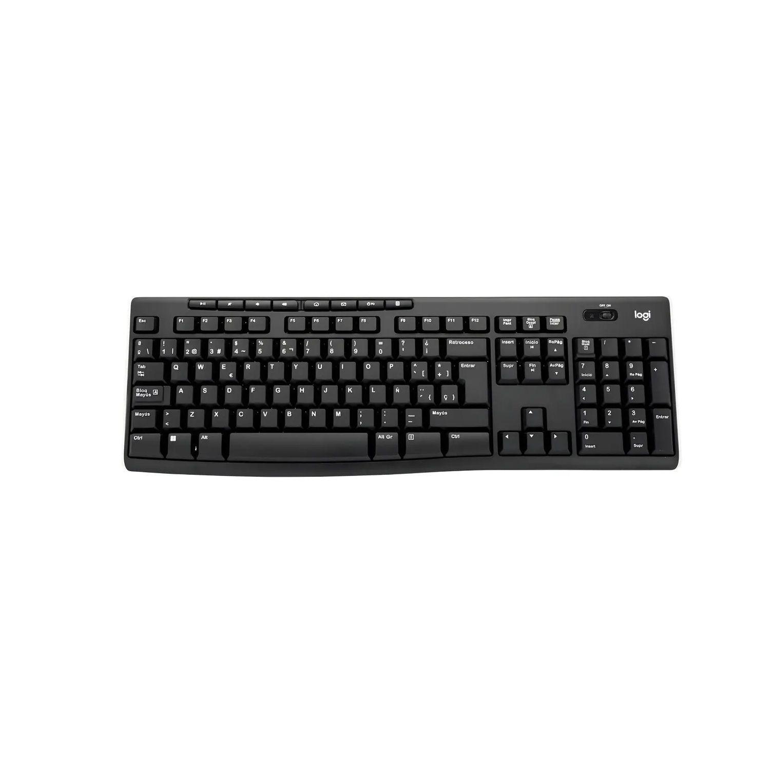 Teclado Inalámbrico K270 Negro Open box-1