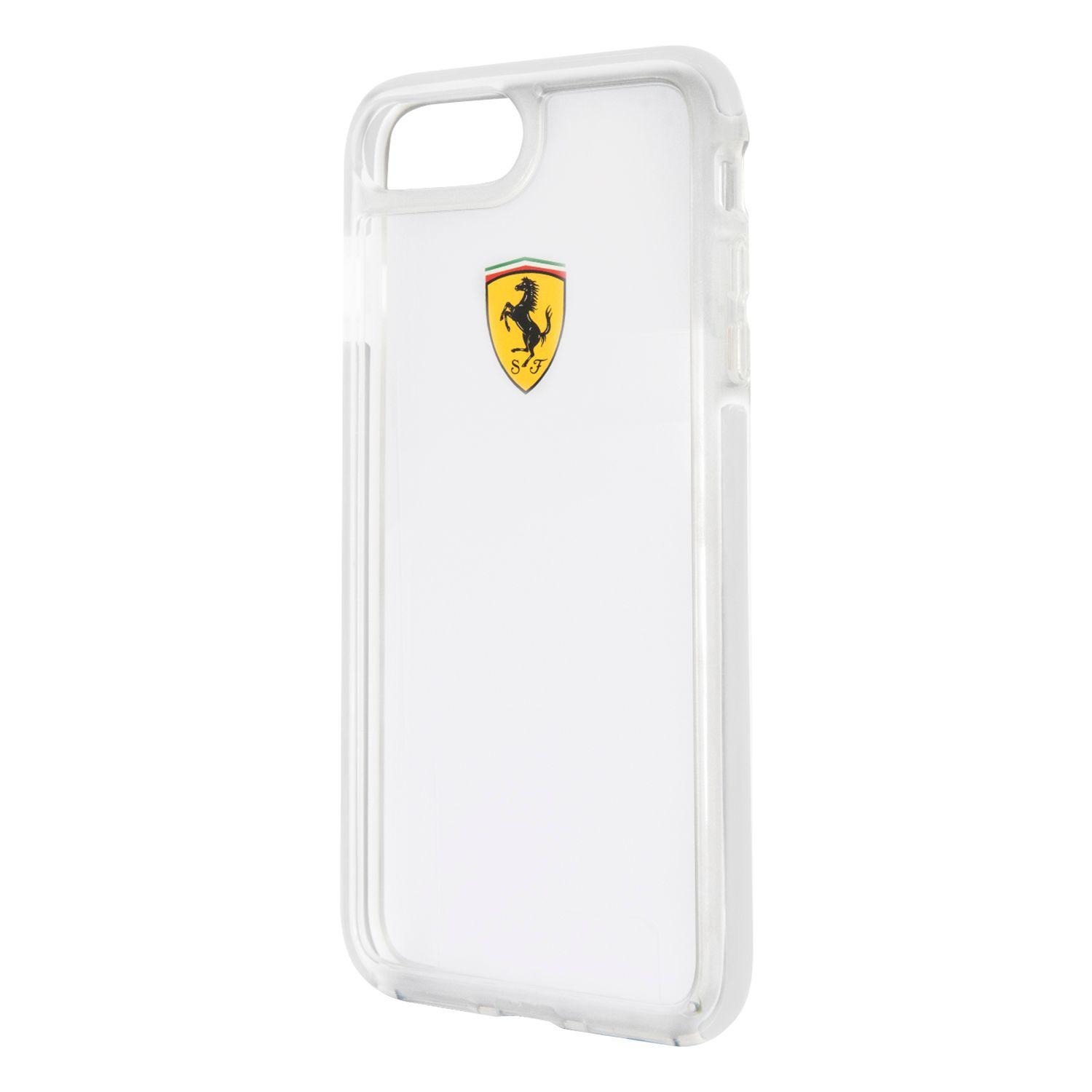 CARCASA FERRARI P/IPHONE 7 PLUS TRANSPARENTE FEGLHCP7LTR-2