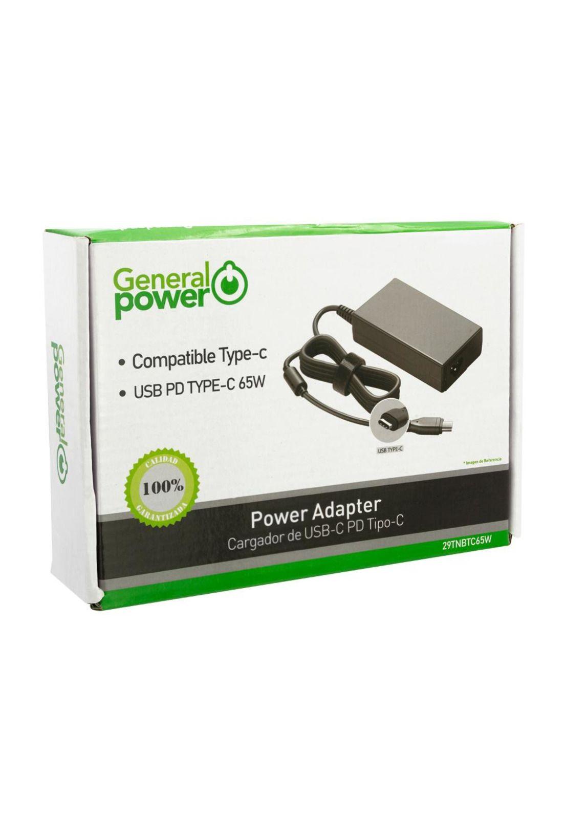 Cargador Notebook Tipo C PD 65W Universal-5
