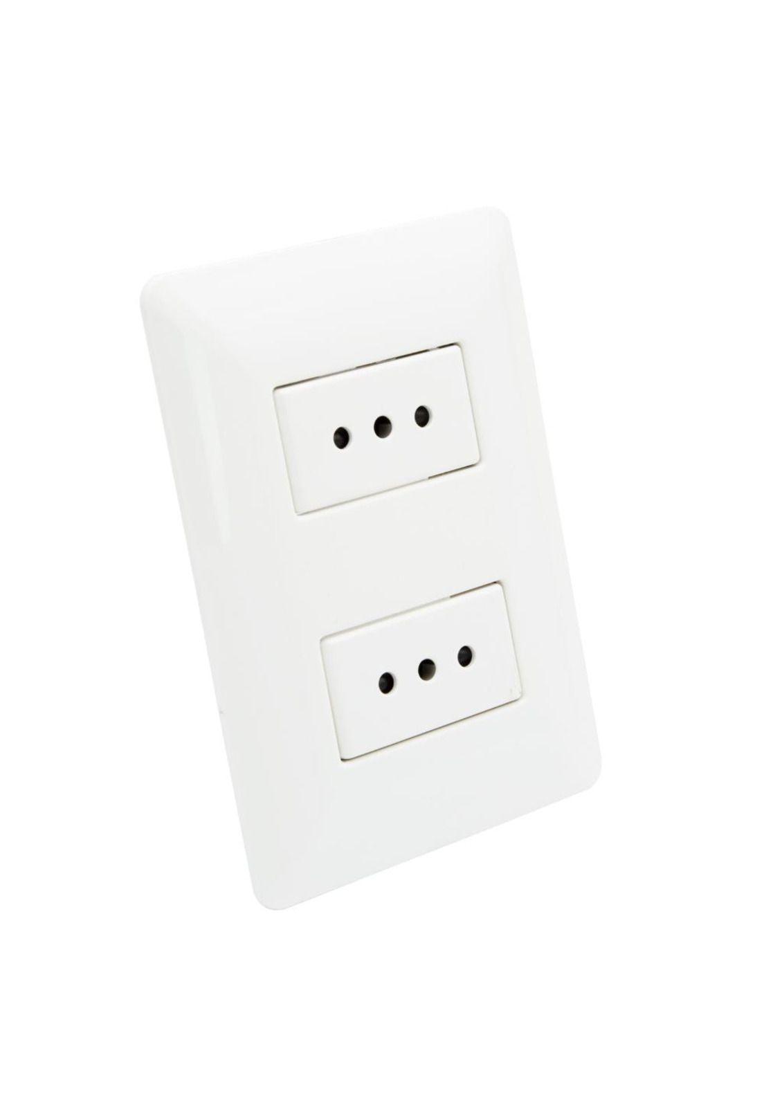 ENCHUFE PARA MURO DOBLE 250V 10A-2