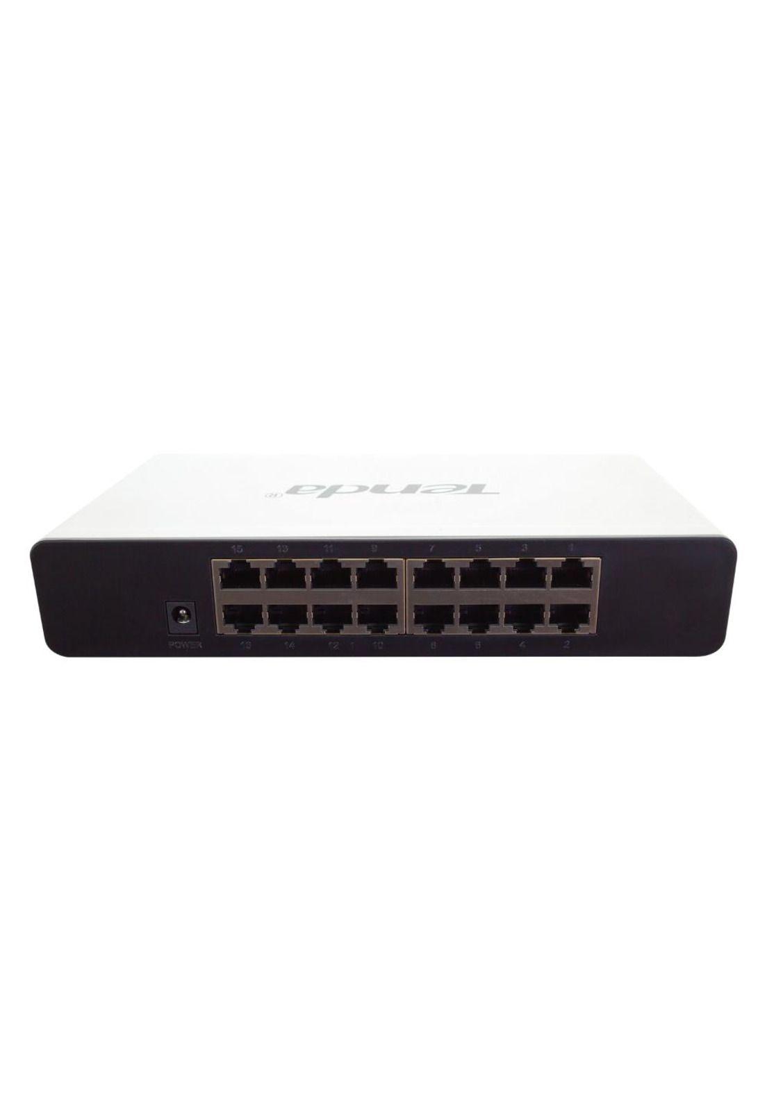 SWITCH 16 PUERTOS LAN 10/100 TABLA DIRECTA A MAC 4000-3