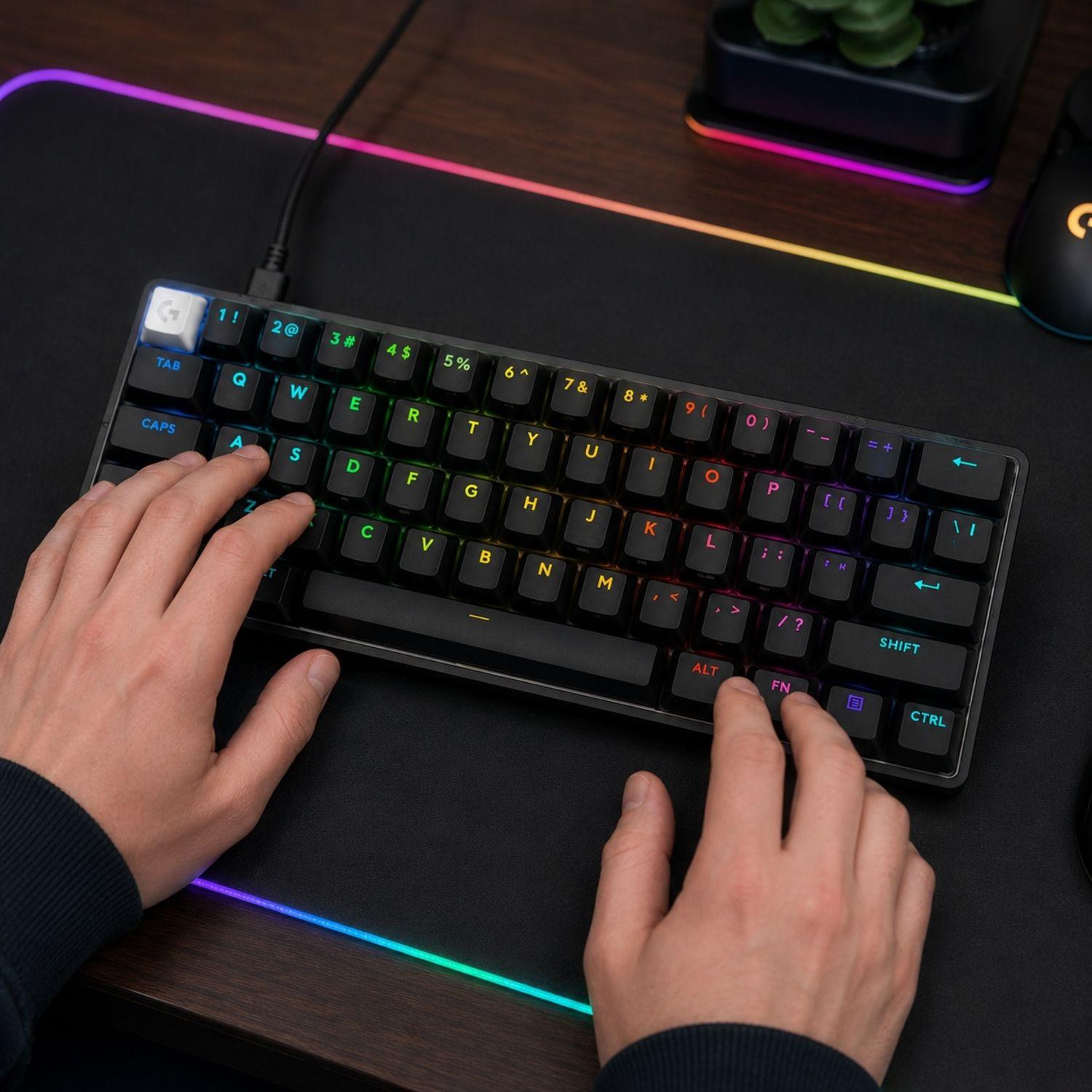 Teclado Inalámbrico Logitech G Negro Open box-1