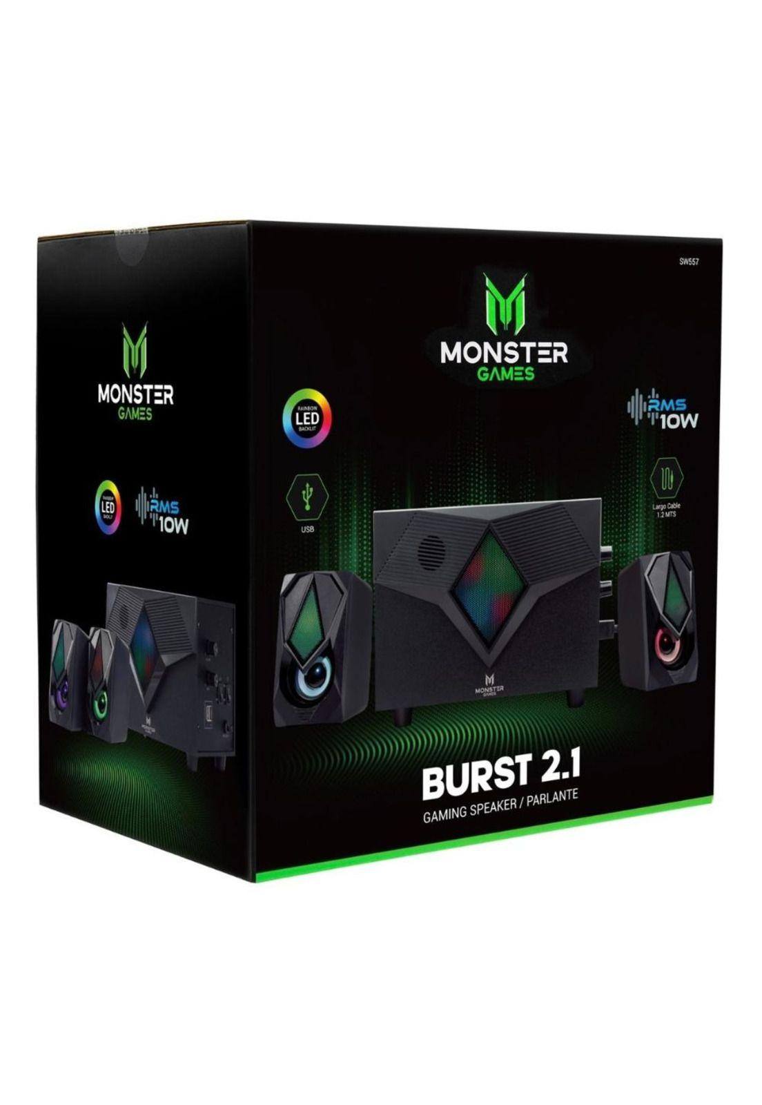 Subwoofer Monster Games Burst 2.1-4