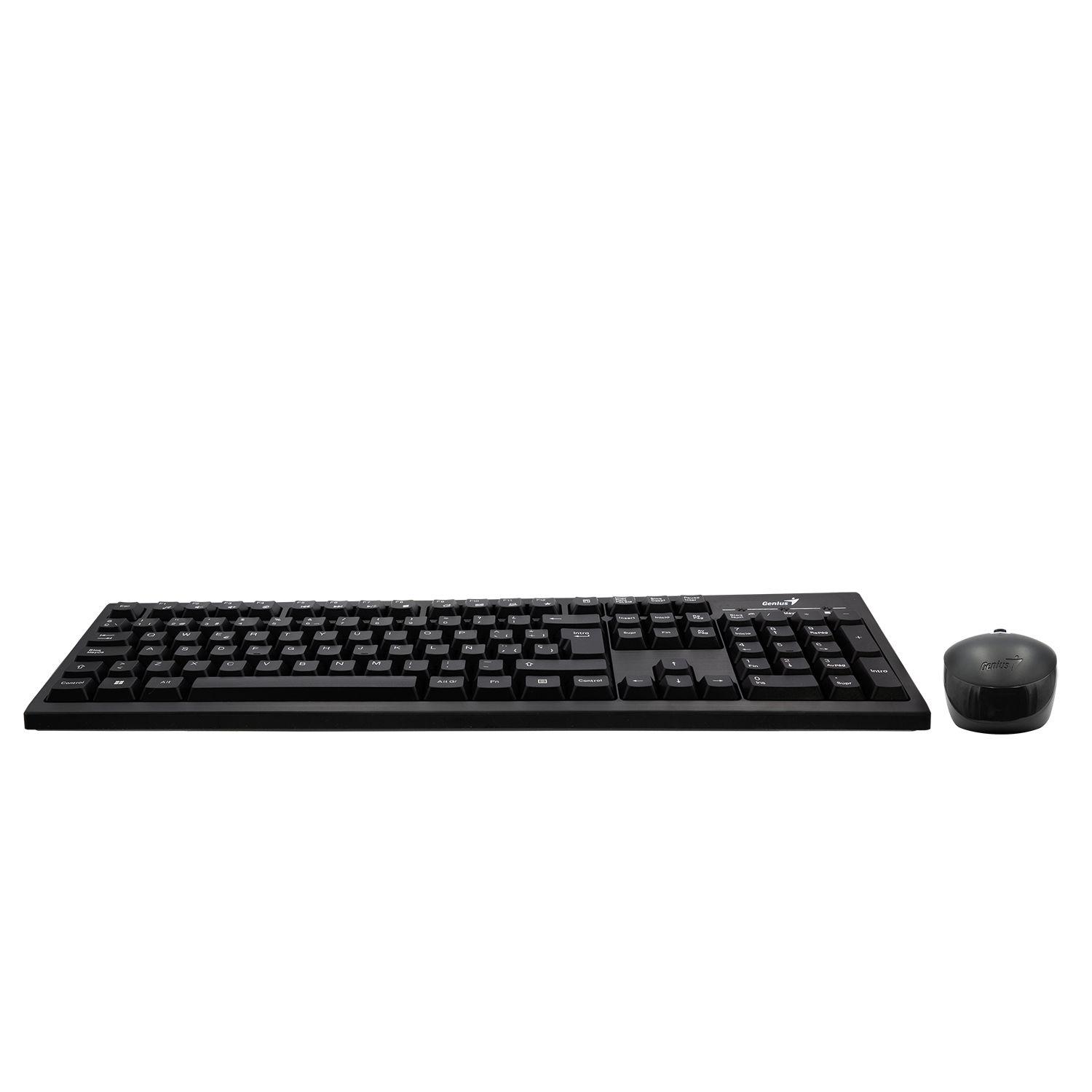 KIT INALÁMBRICO MOUSE + TECLADO KM-8101, 12 FN KEYS, 2,4 GHZ Open box-5