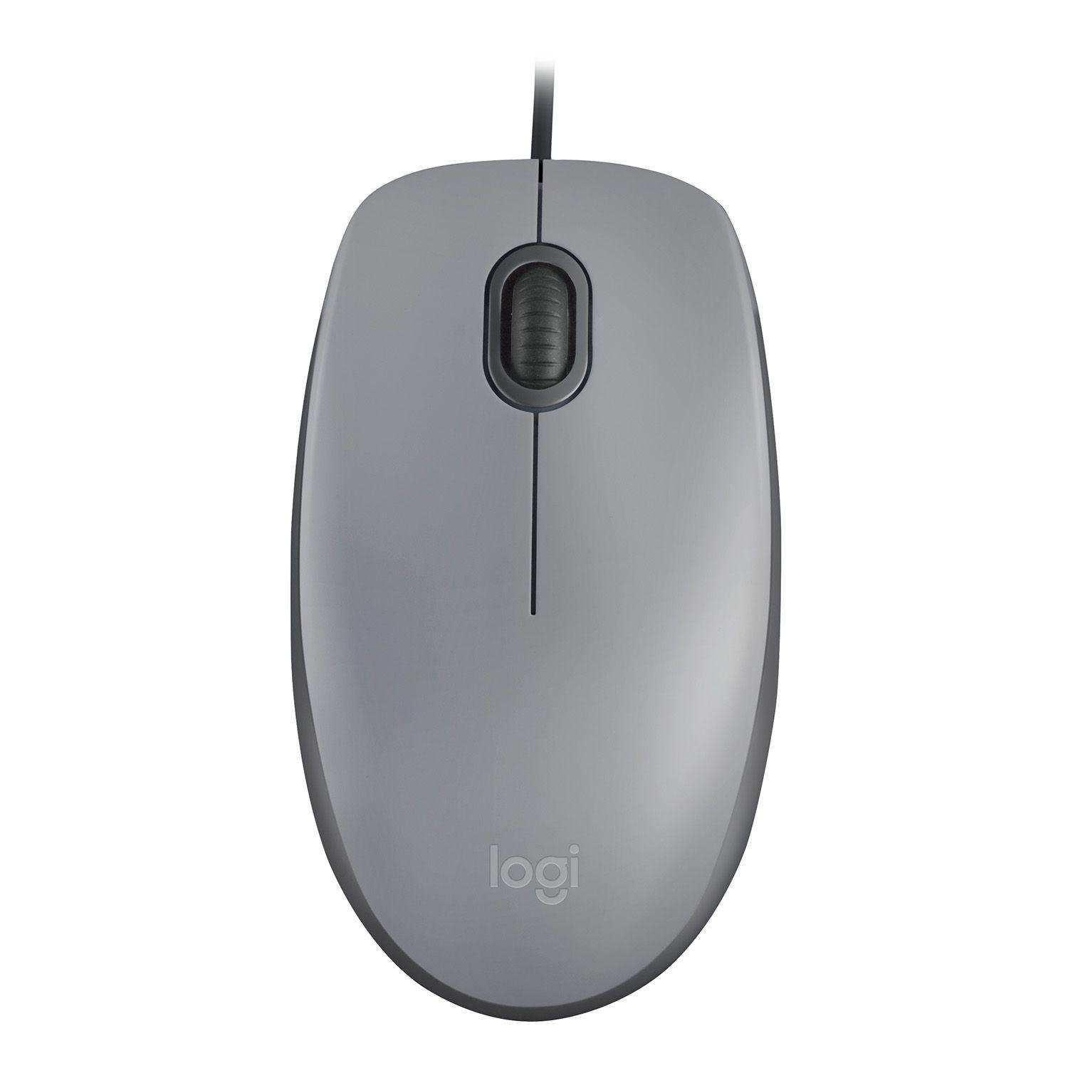 MOUSE LOGITECH M110 SILENT SILVER-0