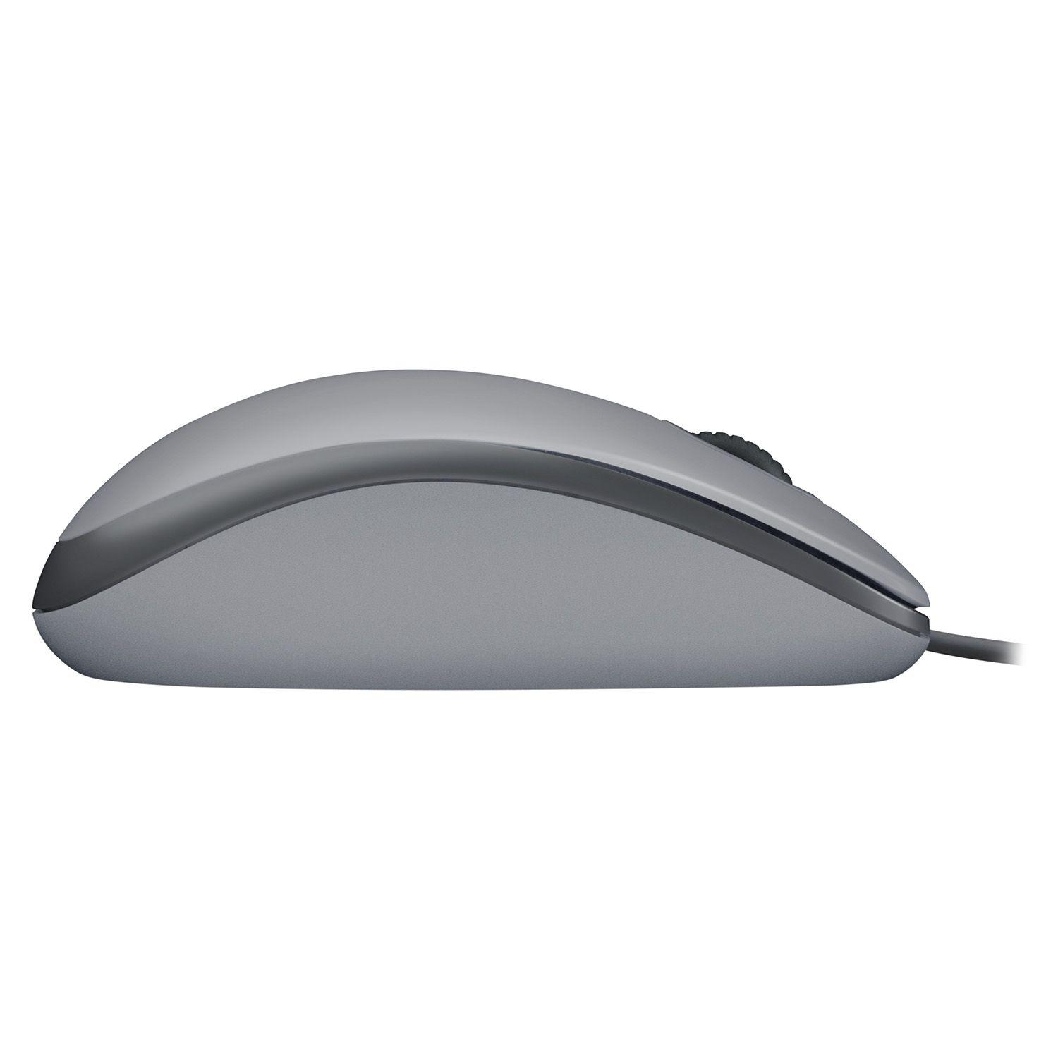 MOUSE LOGITECH M110 SILENT SILVER-1