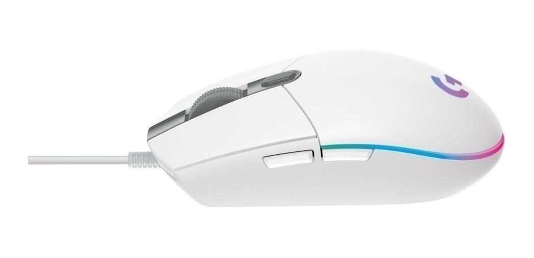 Mouse Logitech G203 Lightsync White-1