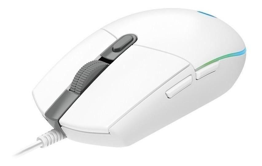 Mouse Logitech G203 Lightsync White-2