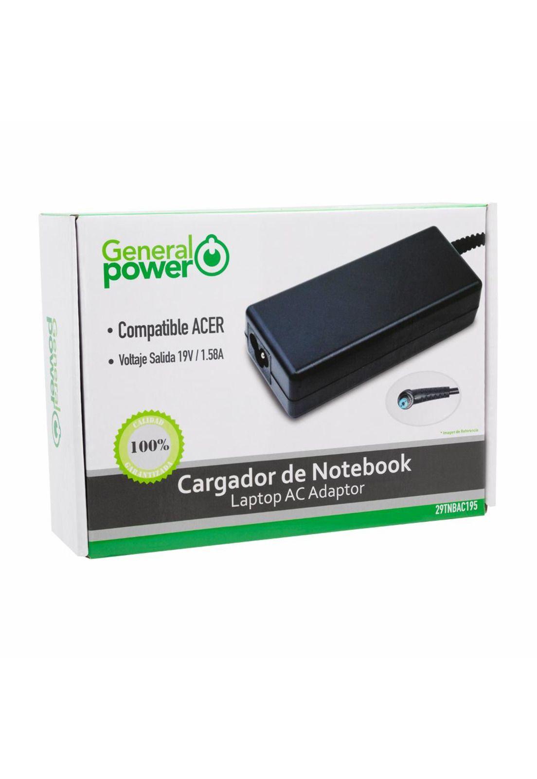 CARGADOR NOTEBOOK COMPATIBLE CON ACER 19V-3