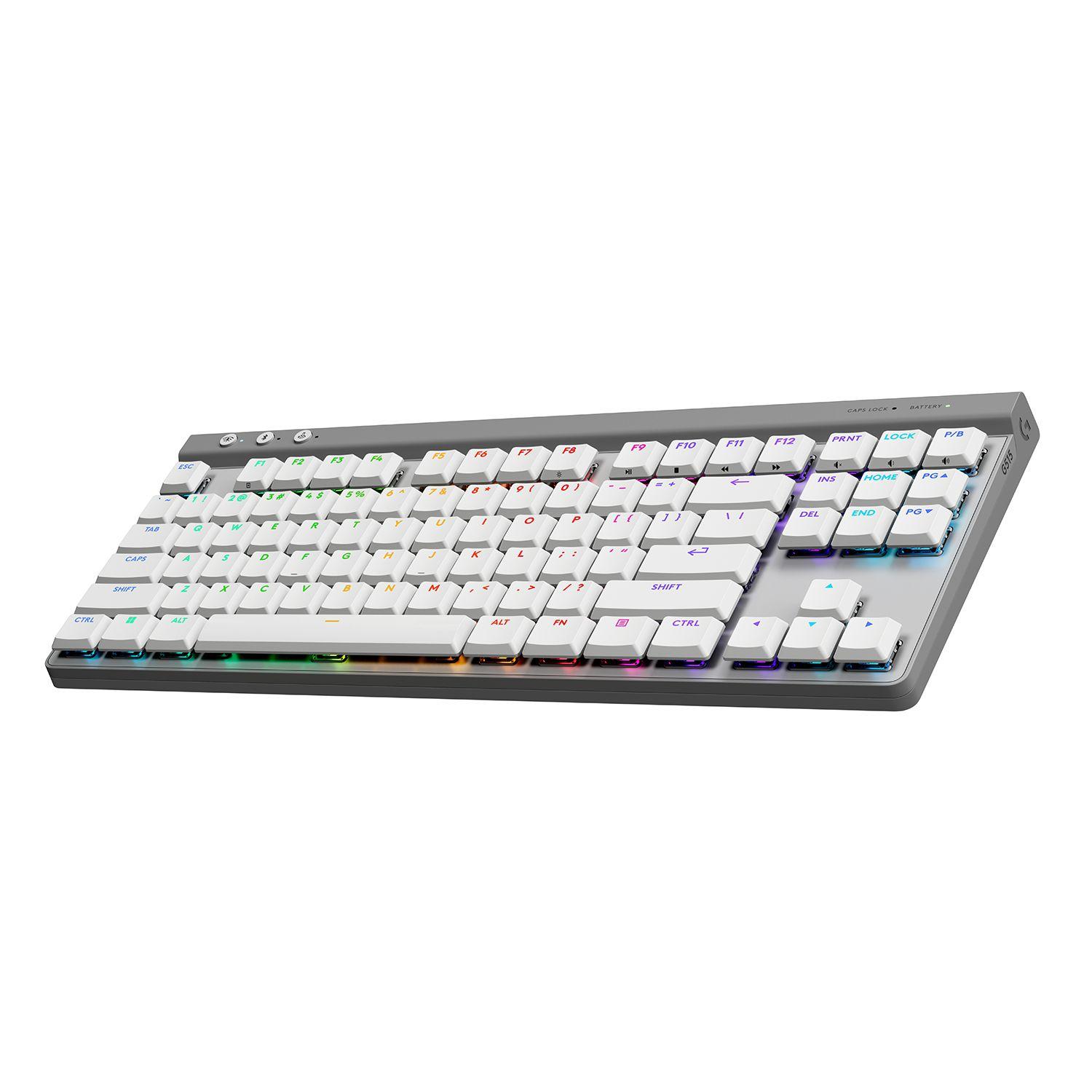 Teclado Inalámbrico Logitech G515 Lightspeed Tkl Blanco-2