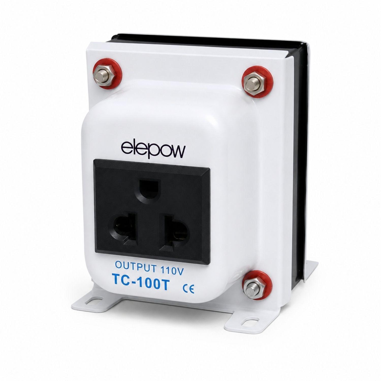 Autotransformador 100 Watts Con Tierra Tc-100t-2