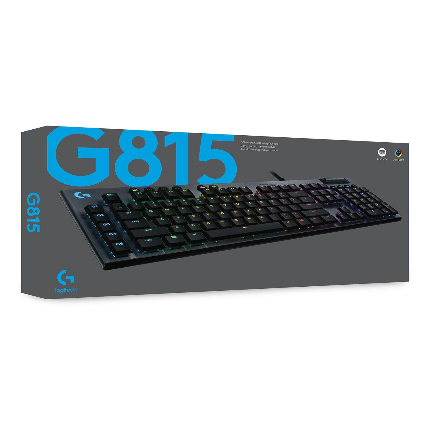 TECLADO GAMING G815 CARBON Open box-5