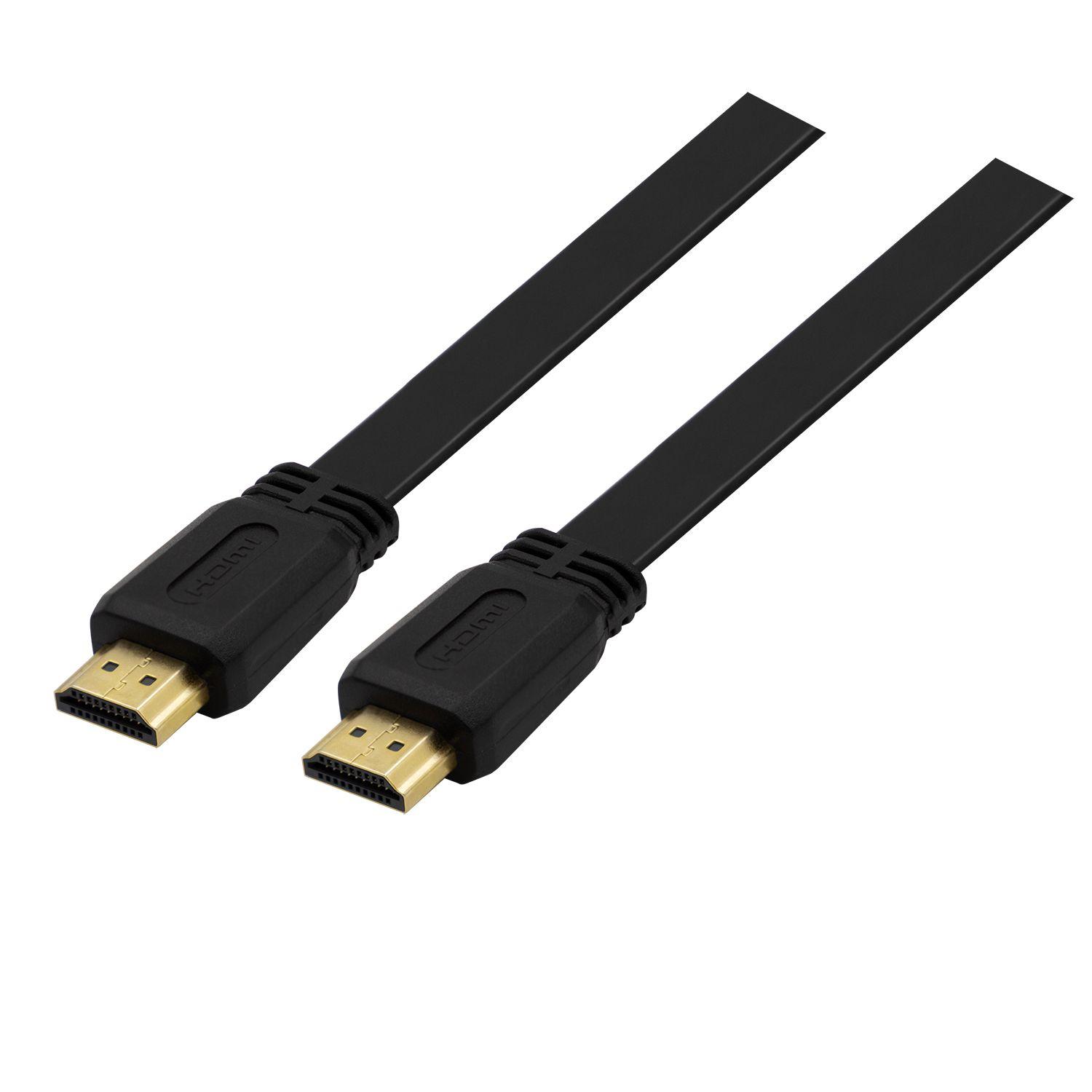 CABLE HDMI PLANO 4K BL308 3 M NEGRO Open box-1