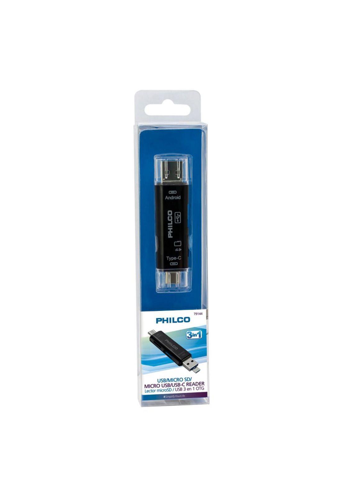 LECTOR MICRO SD / USB 3 EN 1 OTG-7