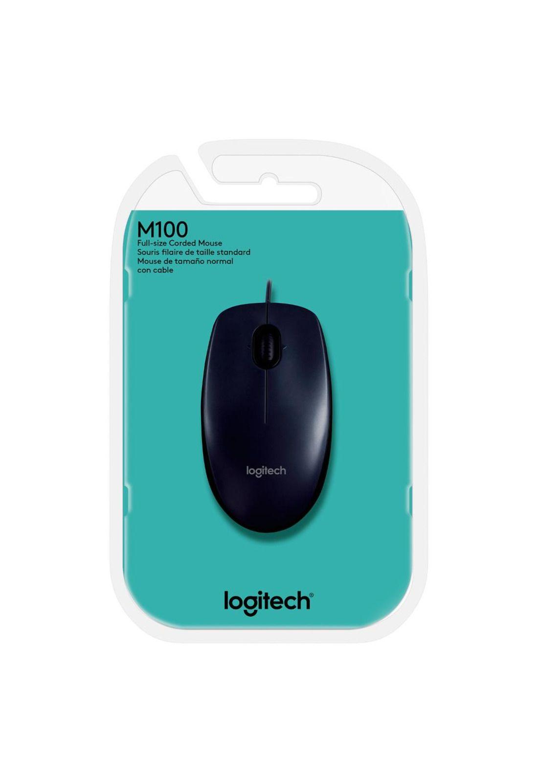 MOUSE LOGITECH ALAMBRICO M100-2
