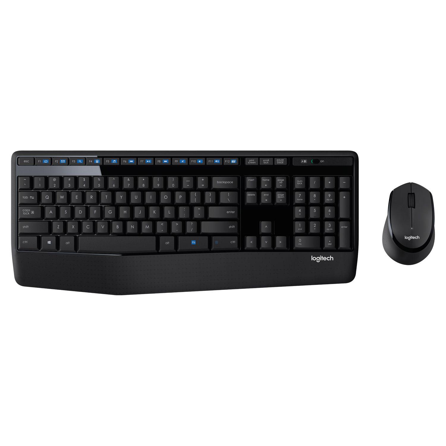 Kit De Teclado Y Mouse Inalámbrico Logitech Mk345 Open box-1