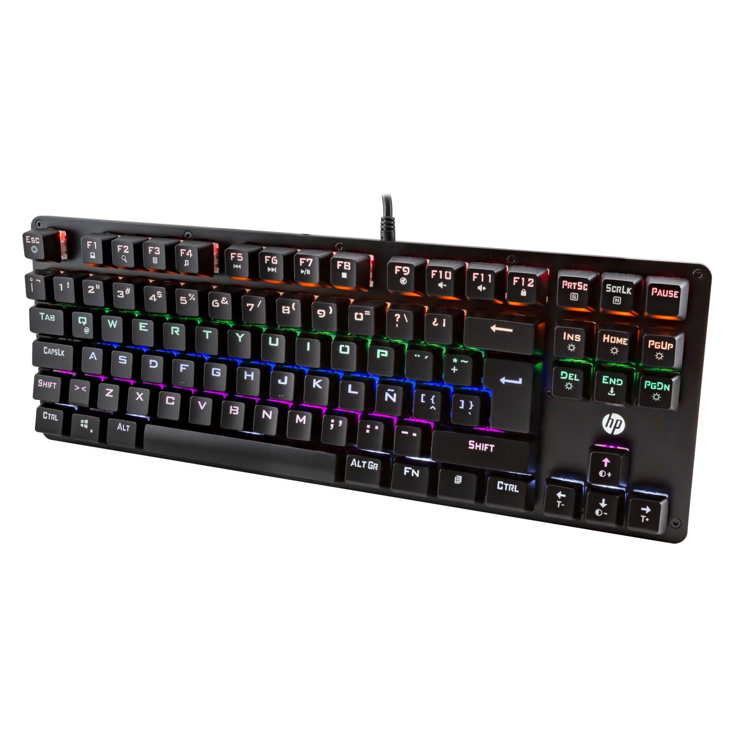GK200 TECLADO  MECANICO REDUCIDO Multicolor-1