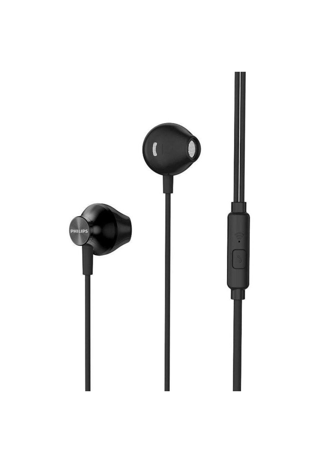 Audífono On-Ear Philips TAUE100BK/00 Negro s/ Manos Libres-1