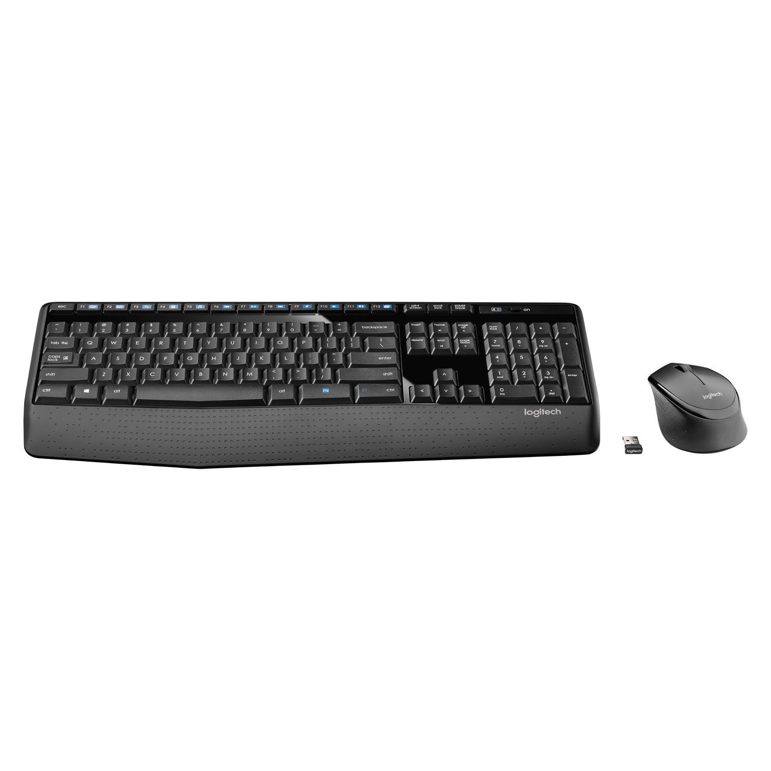 Kit De Teclado Y Mouse Inalámbrico Logitech Mk345 Open box-3