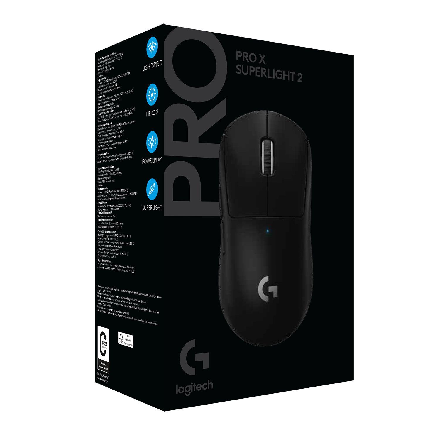 MOUSE PRO X SUPERLIGHT 2 LIGHTSPEED NEGRO-7