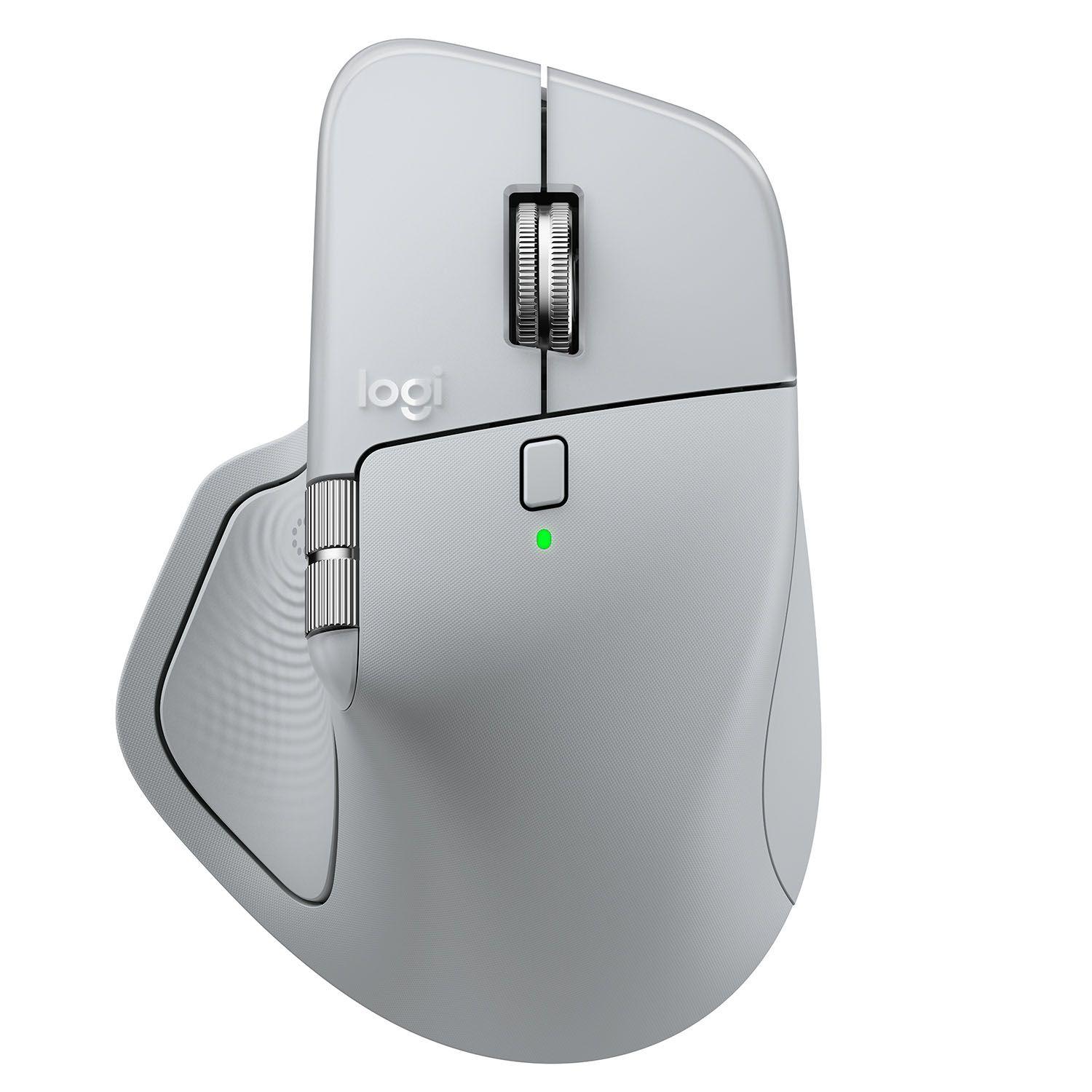 Mouse Inalámbrico Logitech MX Master 4 – Gris Pálido-0