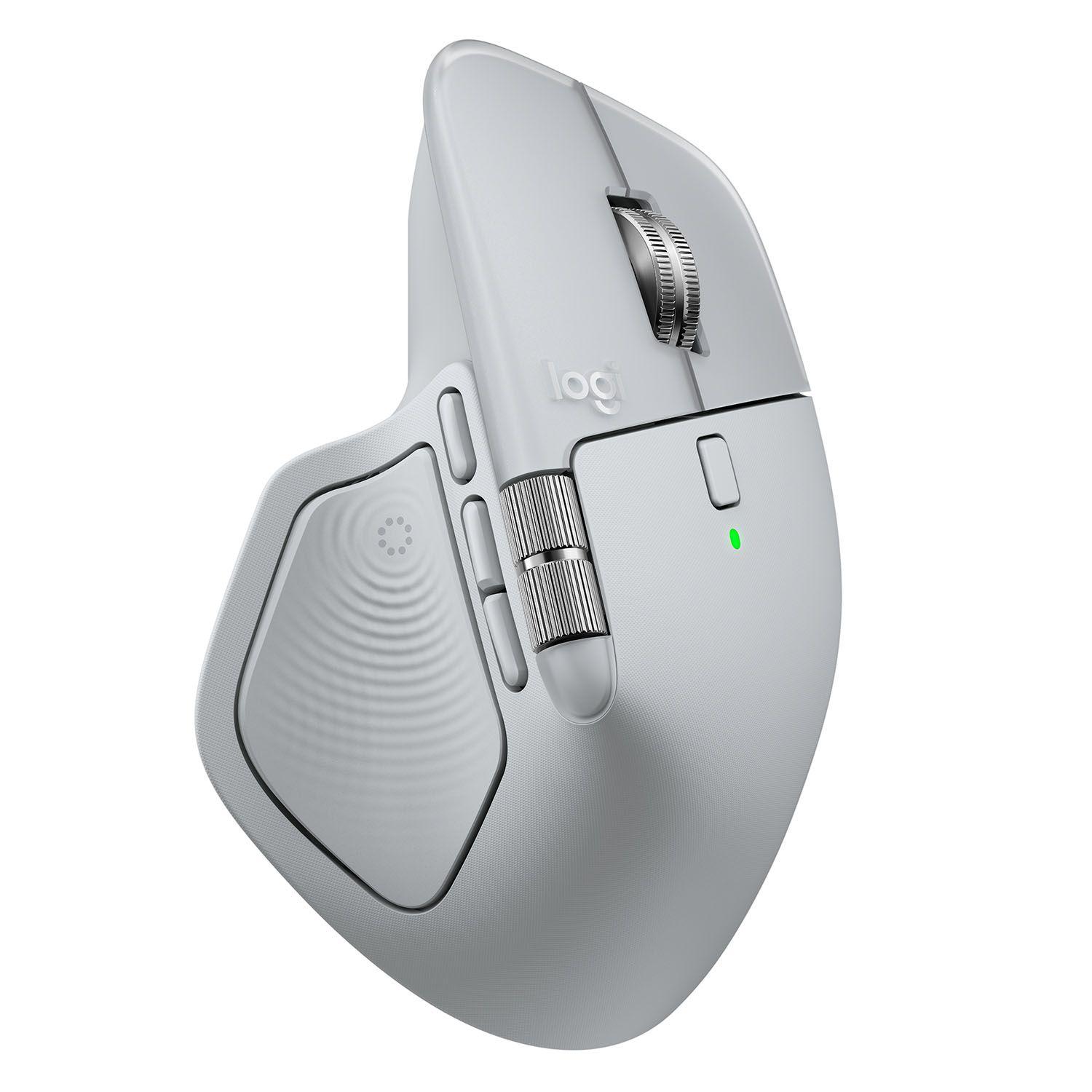 Mouse Inalámbrico Logitech MX Master 4 – Gris Pálido-4