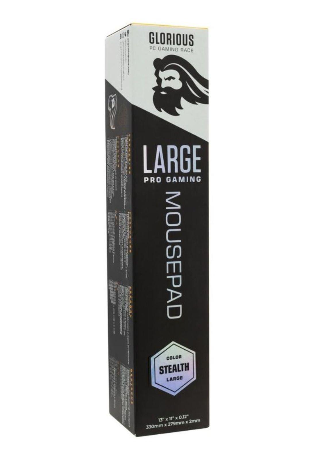 G-l-stealth Mousepad Gamer Glorious L 11x13 P. Stealth Edit-3