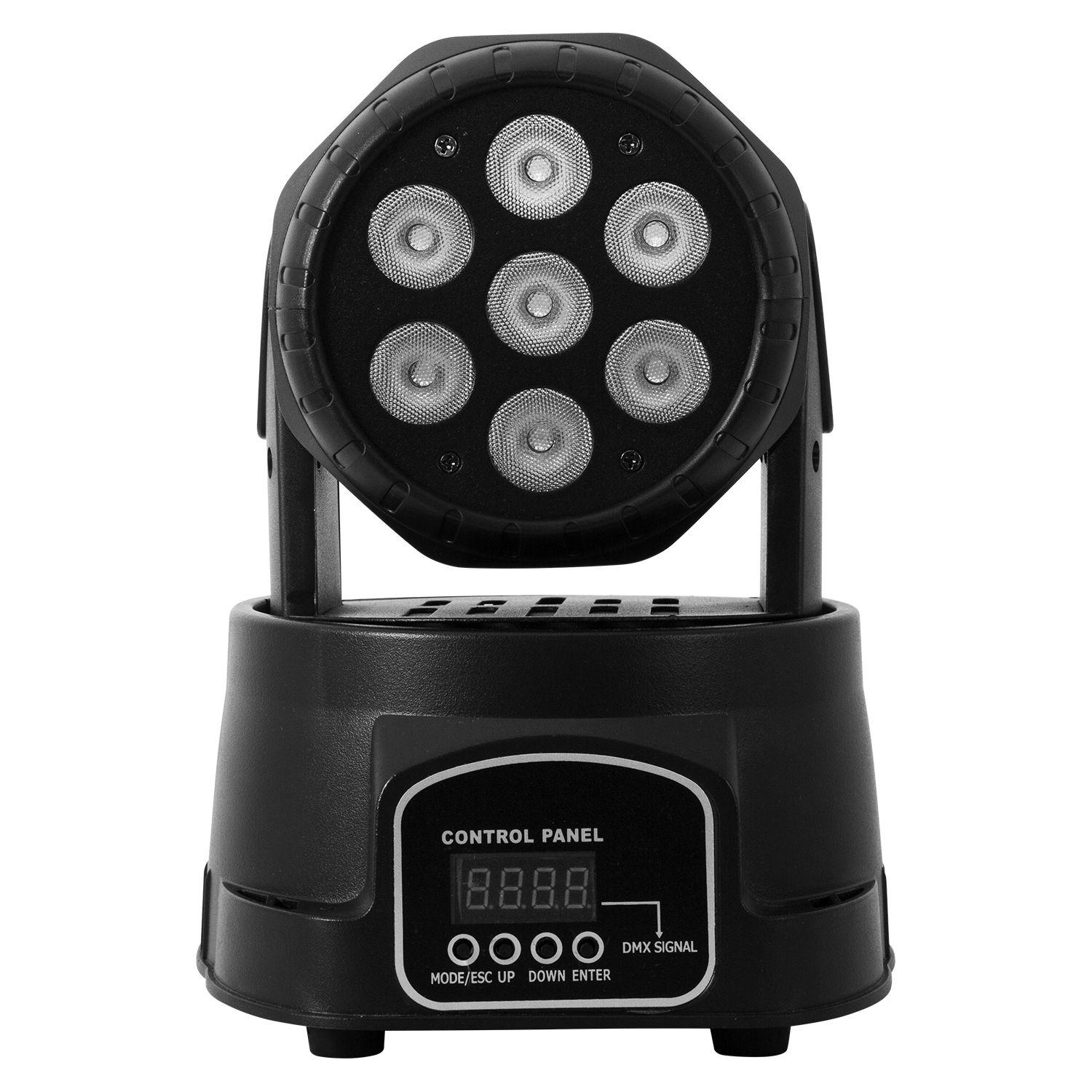 CABEZA MOVIL LED DMX RITMICA 56W DJPOWER Open box-3