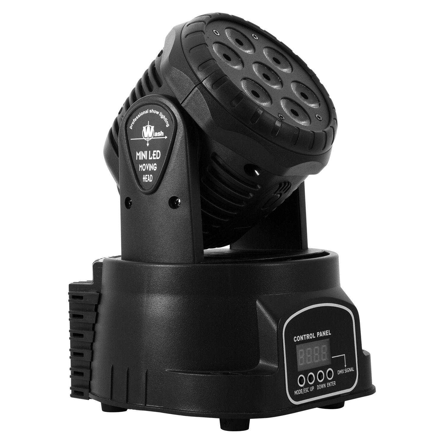 CABEZA MOVIL LED DMX RITMICA 56W DJPOWER Open box-4