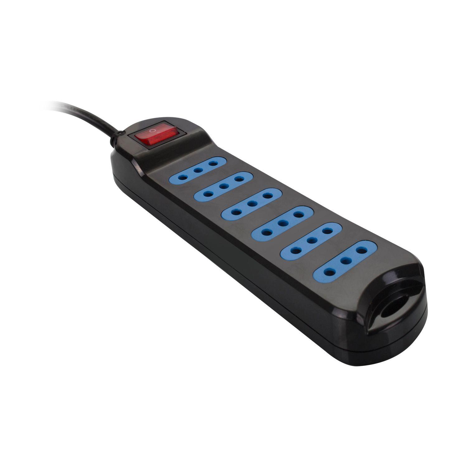 EXTENSION XT30 6 POS COLOR NEGRO-1