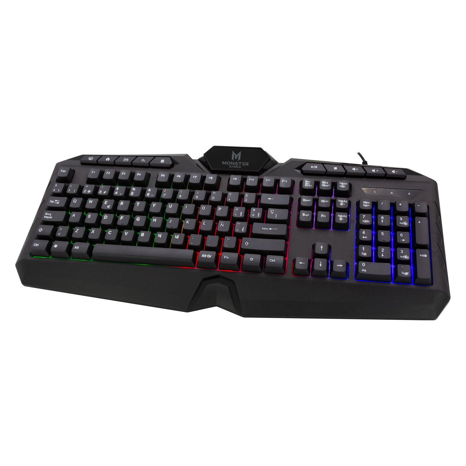 T1026 KEYBOARD GAMER MONSTER ONSET Open box-4