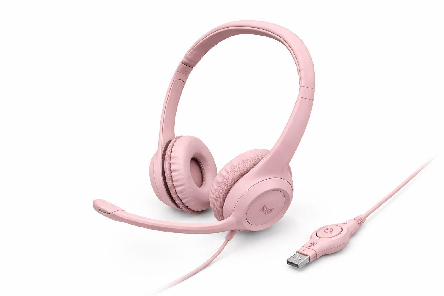 HEADSET USB HEADSET H390 ROSE-1