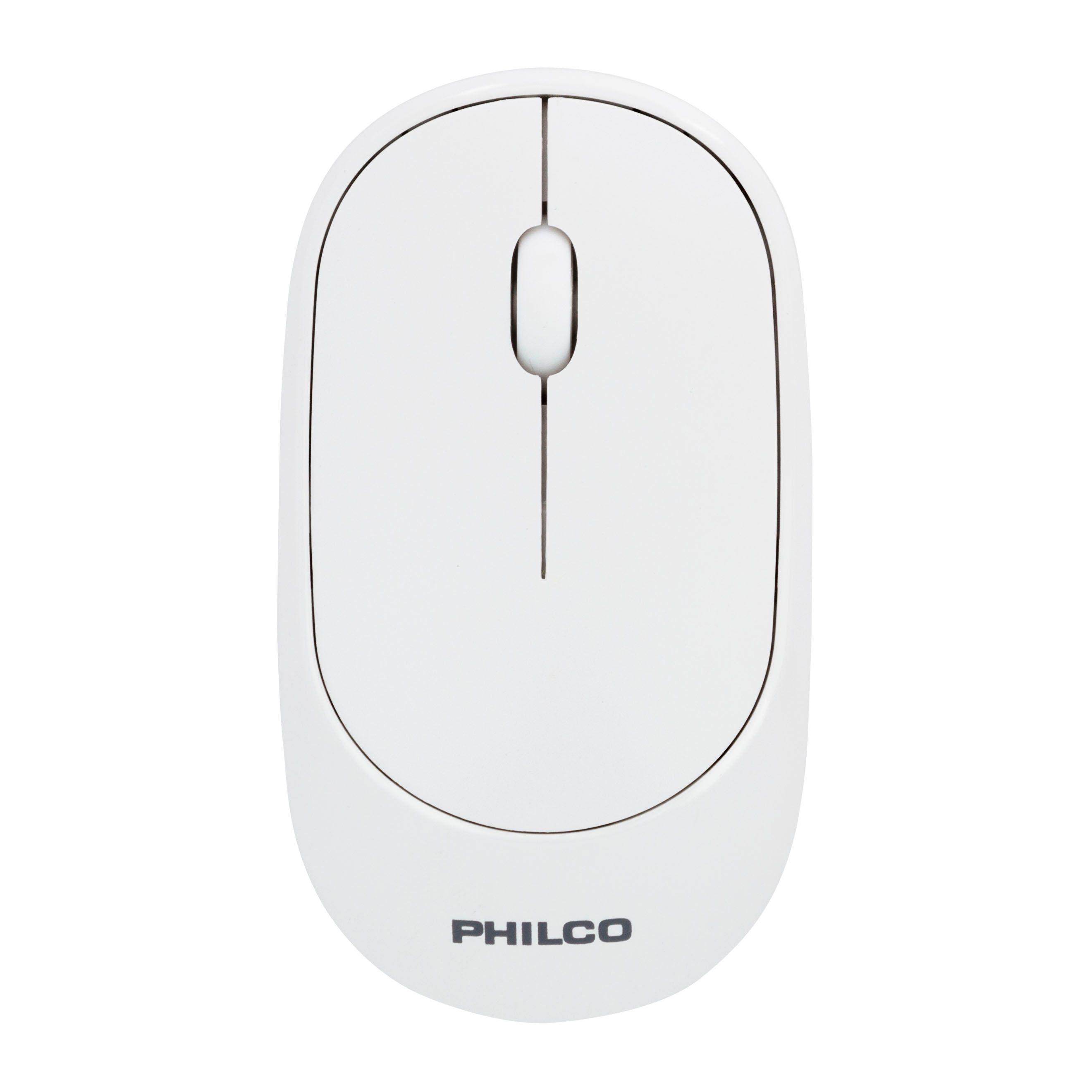 Mouse inalámbrico Philco Pro SPK7314 blanco Open Box-3