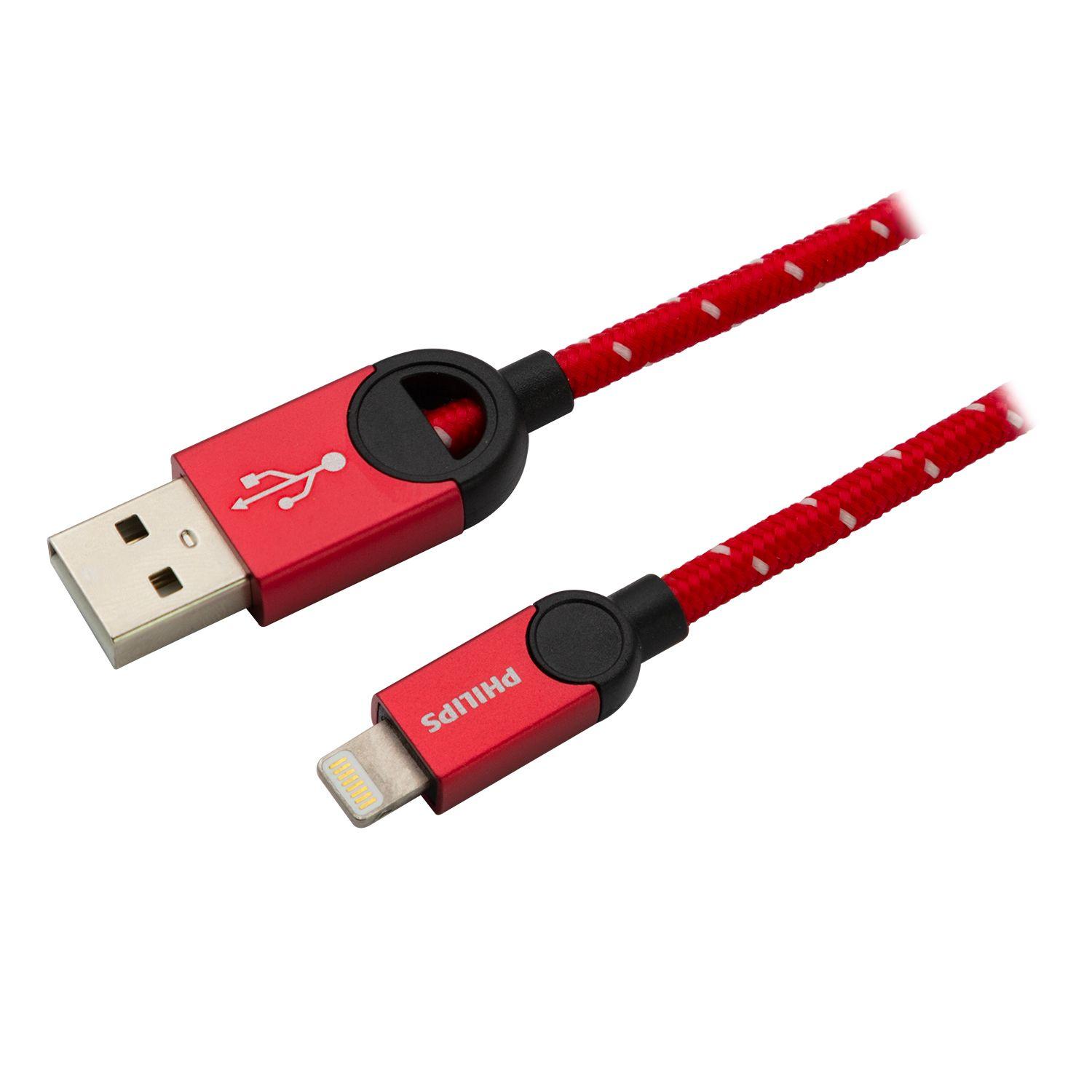 DLC2608N/97 CABLE TRENZADO LIGHTNING ROJO Open box-2