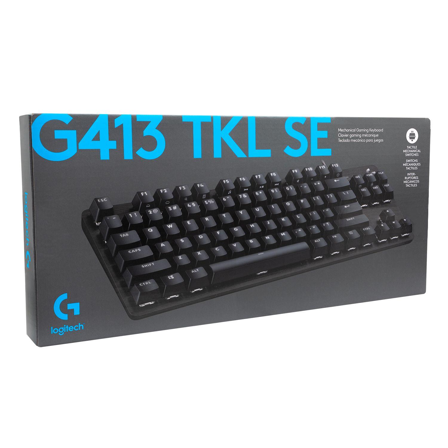 KEYBOARD G413 TKL BLACK Open box-5