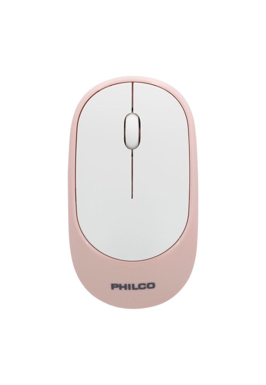 Mouse Inalámbrico Philco Rosado (SPK7314)-4
