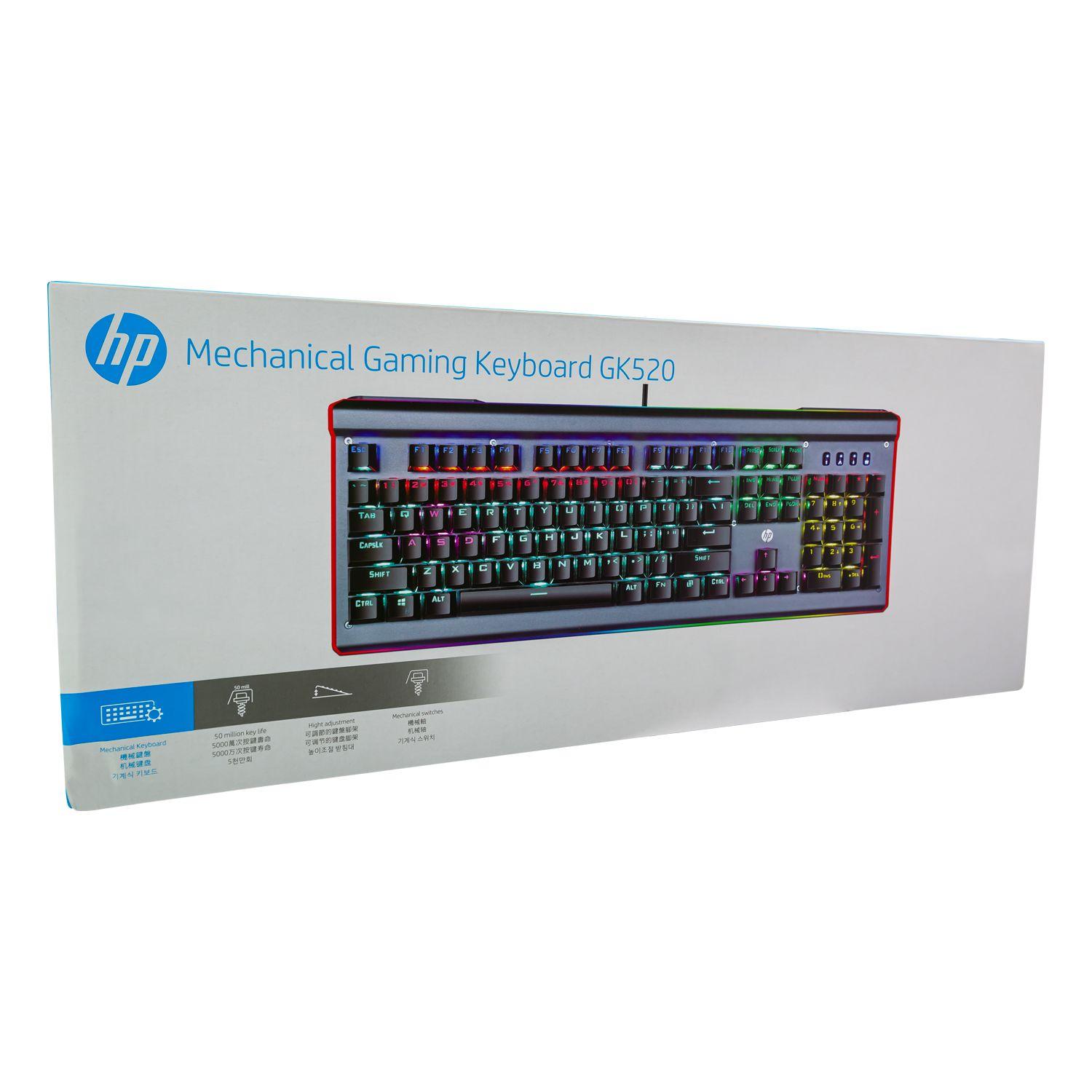 GK520 TECLADO  MECANICO Multicolor-1