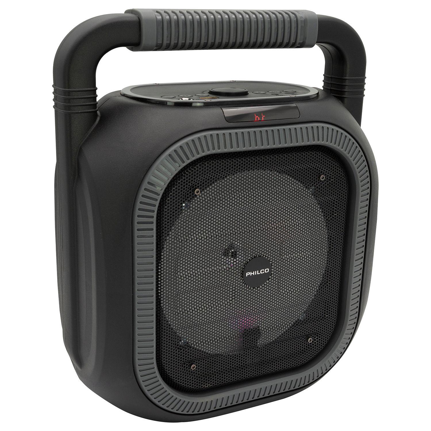 PARLANTE KARAOKE 765GR 6.5  PHILCO GRIS Open box-2